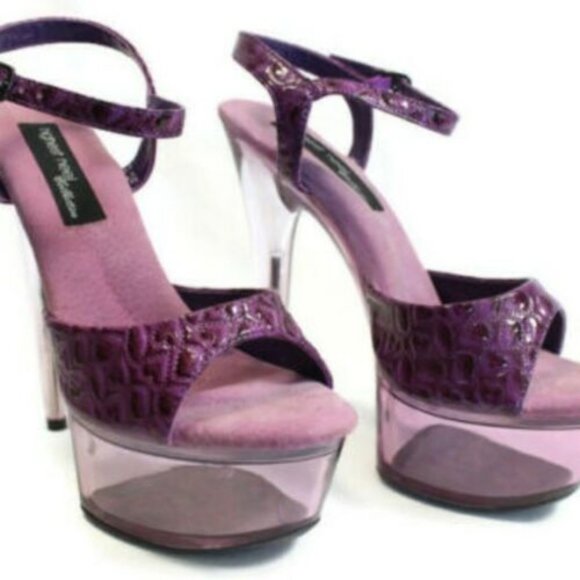 Highest Heel Collection Purple Heart - Picture 1 of 6